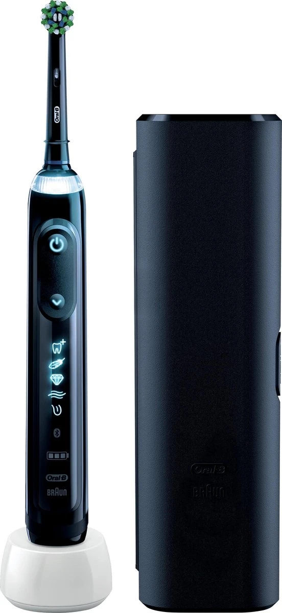 Oral B Oral-B Genius X Elektrische Tandenborstel - Zwart 4 Oral B Oral-B Genius X Elektrische Tandenborstel - Zwart - Afbeelding 2