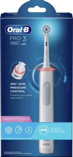 Oral B Oral-B Pro 3 3000 - Wit - Elektrische Tandenborstel - Ontworpen Door Braun - 1 Handvat En 1 Opzetborstel -Oral B 558x1200 1