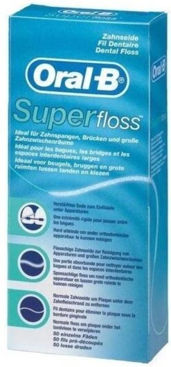 Oral B Oral-B Superfloss - 50 Stuks - Flosdraad -Oral B 560x1200