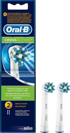 Oral B Oral-B Cross Action EB50 - 2 Stuks - Opzetborstels -Oral B 635x1200 2