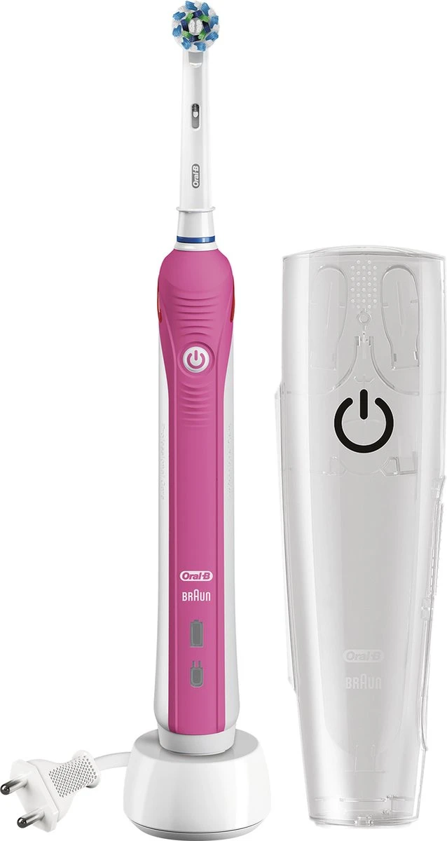 Oral B Oral-B Pro 2500 CrossAction Pink - Elektrische Tandenborstel 9 Oral B Oral-B Pro 2500 CrossAction Pink - Elektrische Tandenborstel - Afbeelding 7