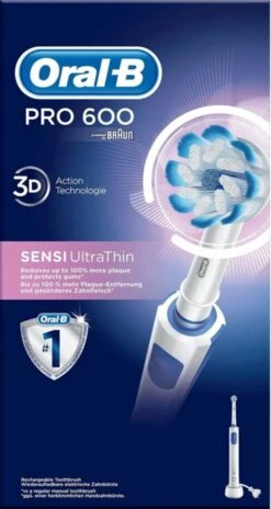 Oral B Oral-B PRO Pro 600 - Sensi-Clean - Elektrische Tandenborstel - Wit 21 Oral B Oral-B PRO Pro 600 - Sensi-Clean - Elektrische Tandenborstel - Wit -Oral B 639x1200