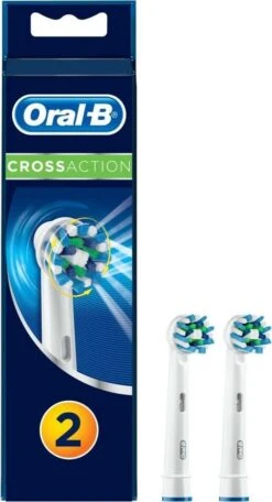 Oral B Oral-B Cross Action EB50 - 2 Stuks - Opzetborstels -Oral B 650x1200