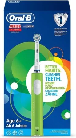 Oral B Oral-B Junior - Elektrische Tandenborstel - Groen -Oral B 660x1200
