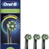 Oral B Oral-B CrossAction - Met CleanMaximiser-technologie - Opzetborstels - Zwart - 3 Stuks -Oral B 781x1200