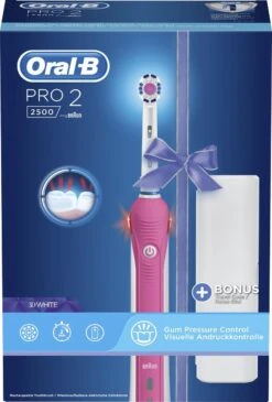 Oral B Oral-B PRO 2500 3D - Elektrische Tandenborstel - Roze -Oral B 811x1200 1