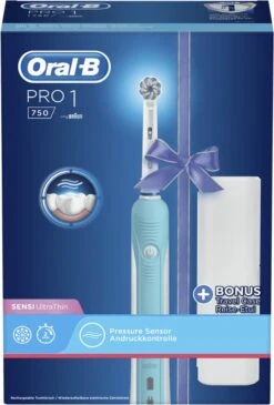 Oral B Oral-B PRO750 Sensi UltraThin - Elektrische Tandenborstel - Inclusief Reisetui -Oral B 813x1200 1