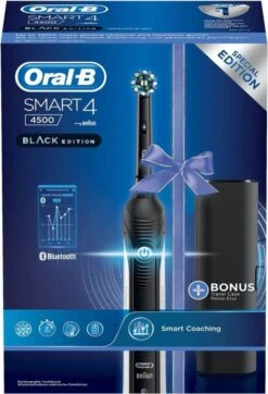Oral B Oral-B Smart 4 4500 - Zwart - Elektrische Tandenborstel - Powered By Braun - 1 Handvat En 2 Opzetborstels -Oral B 818x1200 1