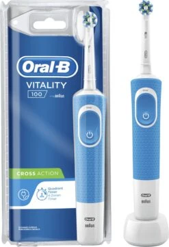 Oral B Oral-B Vitality 100 CrossAction - Blauw - Elektrische Tandenborstel -Oral B 821x1200