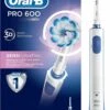 Oral B Oral-B PRO Pro 600 - Sensi-Clean - Elektrische Tandenborstel - Wit -Oral B 868x1200