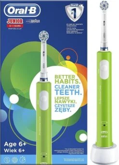 Oral B Oral-B Junior - Elektrische Tandenborstel - Groen -Oral B 870x1200