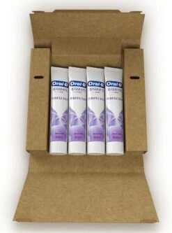 Oral B Oral-B 3D White Luxe Perfection - Voordeelverpakking 4 X 75 Ml -Tandpasta Verpakt In Gerecycleerd Karton -Oral B 891x1200 2