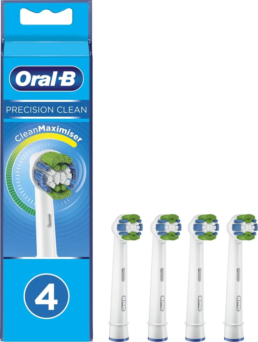 Oral B Oral-B Precision Clean CleanMaximiser Opzetborstels - 4 Stuks 3 Oral B Oral-B Precision Clean CleanMaximiser Opzetborstels - 4 Stuks