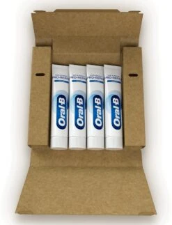 Oral B Oral-B Tandvlees & Glazuur Pro-Repair Origineel - Voordeelverpakking 4 X 100 Ml - Tandpasta Verpakt In Gerecycleerd Karton -Oral B 918x1200