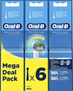 Oral B Oral-B Precision Clean - Met CleanMaximiser-technologie - Opzetborstels - 6 Stuks -Oral B 971x1200