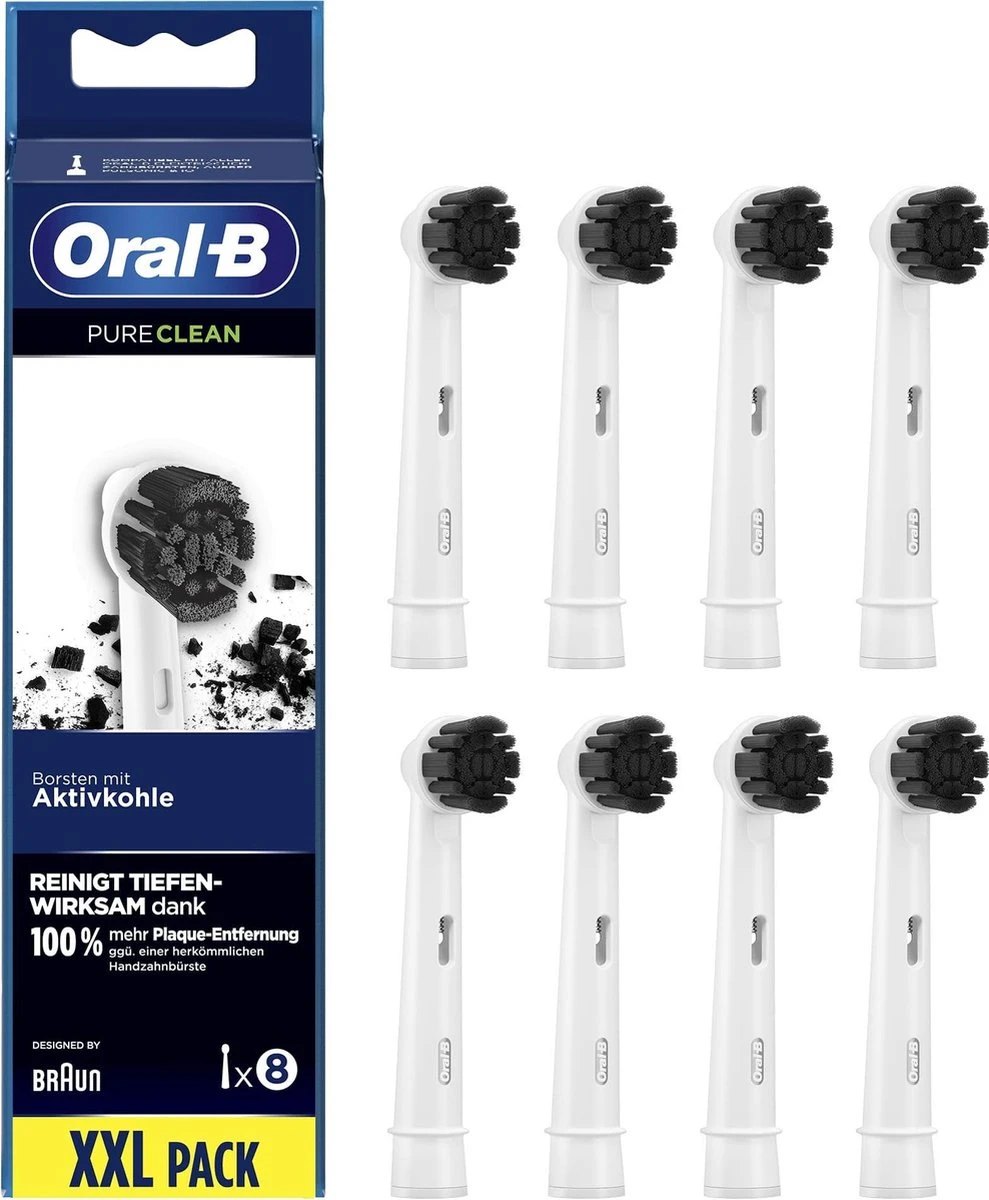 Oral B Oral-B Pure Clean Opzetborstel - 8 Stuks 9 Oral B Oral-B Pure Clean Opzetborstel - 8 Stuks - Afbeelding 7
